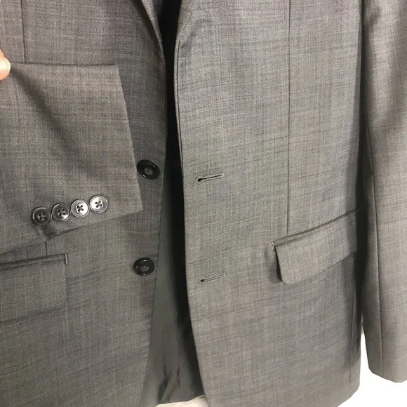 Calvin Klein Gray Extra Slim Fit Suit Jacket - Picture 3 of 8